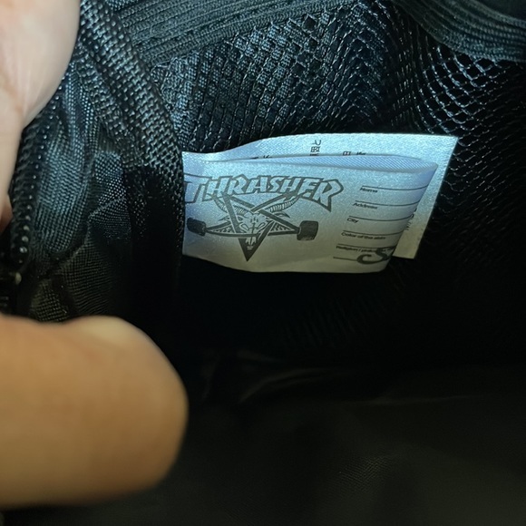 THRASHER Crossbody Bags Thrasher Letters Bumbag Waist Bag Skateboard Str… - Picture 4 of 6